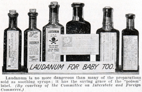 Laudanum for babies!